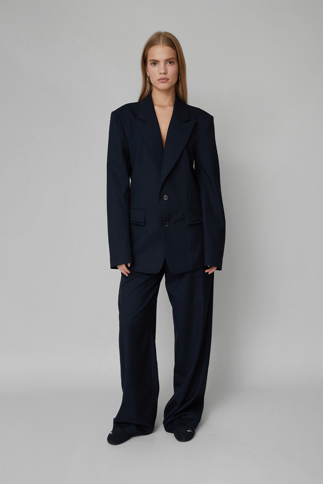 OpéraSPORT - Helena Blazer, navy striped