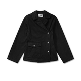 VICTORIA DENIM BLAZER - BLACK