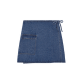ALBA SKIRT -  INDIGO BLUE